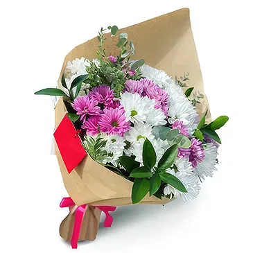 fleuriste fleurs de Niu Blau- Éclat blanc Bouquet/Arrangement floral