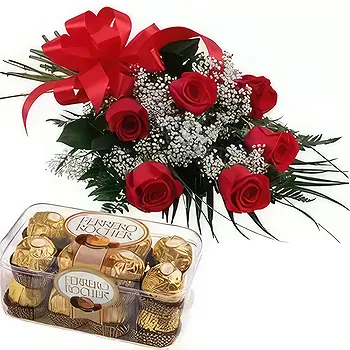 flores Kagoshima floristeria -  En el nombre del amor Ramos de  con entrega a domicilio