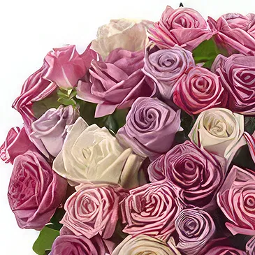 Sitrah blommor- Blandade rosor Bukett/blomsterarrangemang