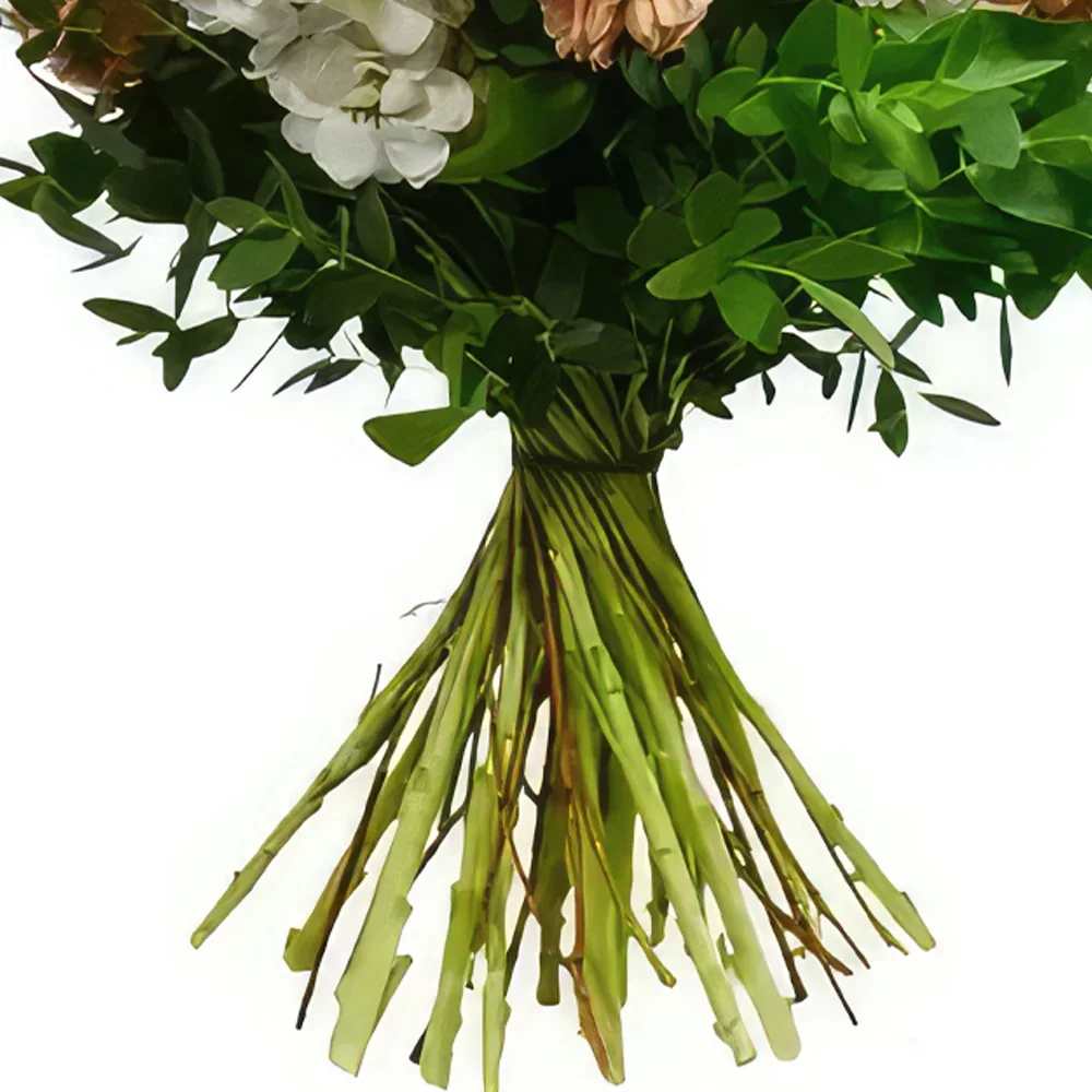 Sheffield Blumen Florist- Grüne Gartenpracht Bouquet/Blumenschmuck