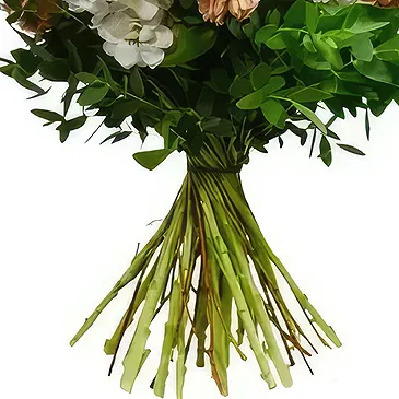 Taunton flowers  -  Green Garden Glory Flower Bouquet/Arrangement