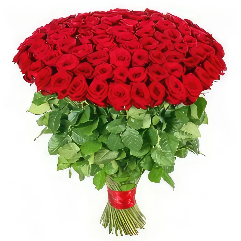 Abraham Lincoln flowers  -  Straight from the Heart Flower Bouquet/Arrangement