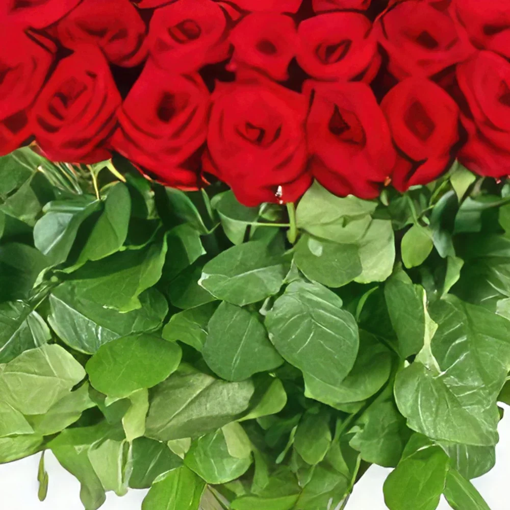 Mijas / Mijas Costa bunga- Langsung dari hati Rangkaian bunga karangan bunga
