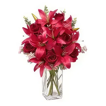Uichang-dong flowers  -  Red Symphony Flower Bouquet/Arrangement