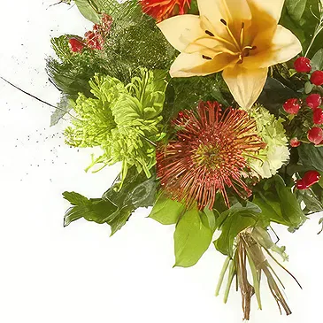 Vanlose flowers  -  Mixed orange flowers Flower Bouquet/Arrangement