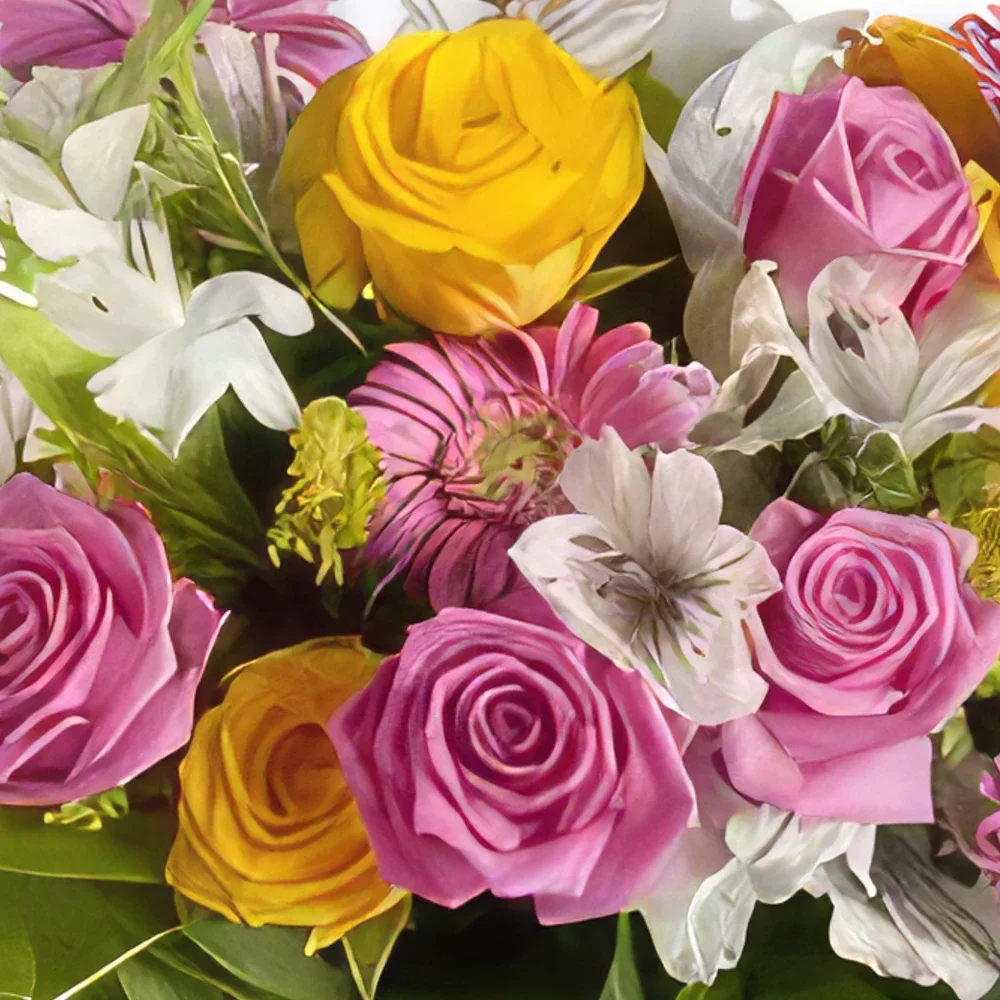 fiorista fiori di Bari- Bellezza mozzafiato Bouquet floreale