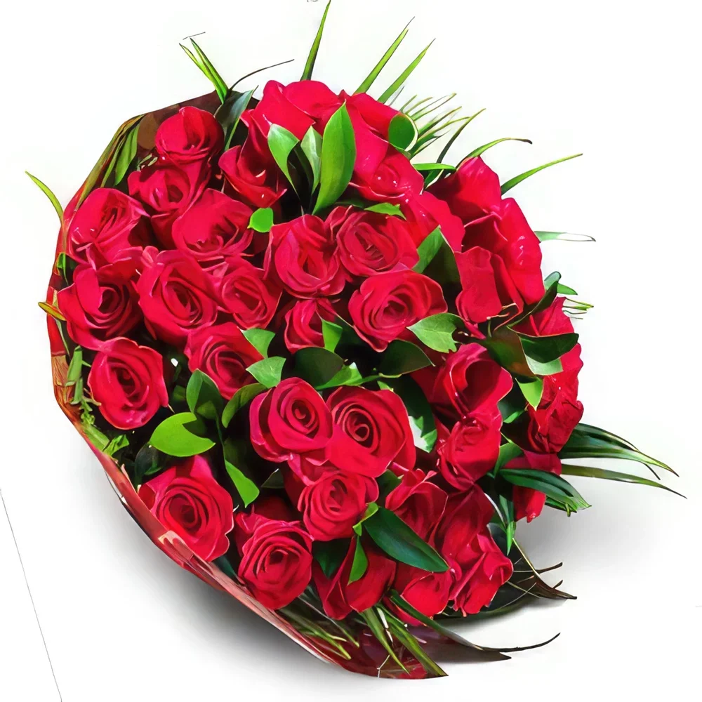 Ибиса цветя- Червен деликатес Букет/договореност цвете