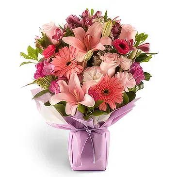 Capitan Caceres flowers  -  printed dedication  Flower Bouquet/Arrangement