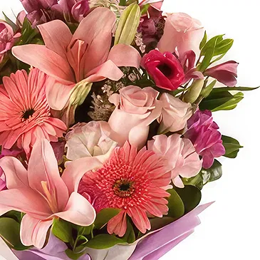Capitan Caceres flowers  -  printed dedication  Flower Bouquet/Arrangement