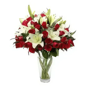 Saudi Arabia flowers  -  Roses & lillies Flower Delivery