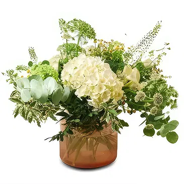 Cala Llonga flowers  -  Elegant Composition Flower Bouquet/Arrangement