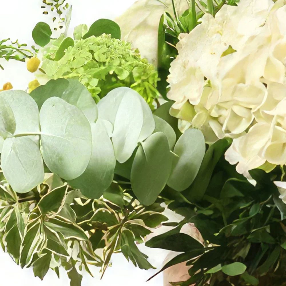 מדריד פרחים- קומפוזיציה אלגנטית זר פרחים/סידור פרחים