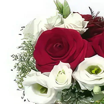 Budapest flowers  -  FROM THE HEART - TABLE DECORATION Flower Bouquet/Arrangement