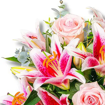fiorista fiori di Firenze- Freschezza sottile: Bouquet Aura Rosa Bouquet floreale