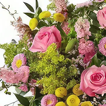 Garhoud flowers  -  Summer Day Flower Bouquet/Arrangement