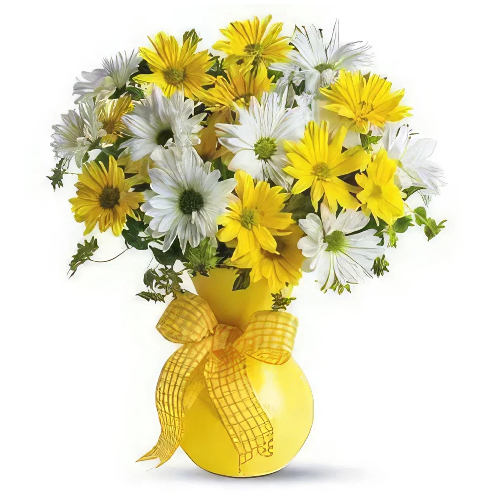 לינץ פרחים- קרני שמש זר פרחים/סידור פרחים