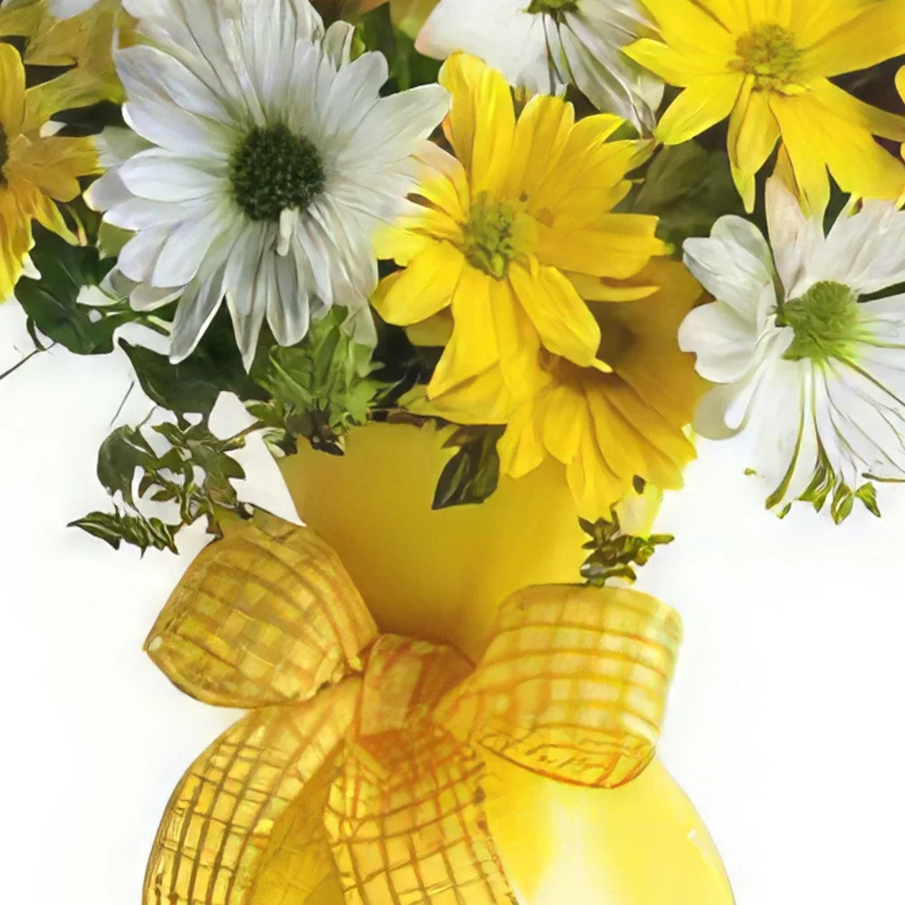 לינץ פרחים- קרני שמש זר פרחים/סידור פרחים