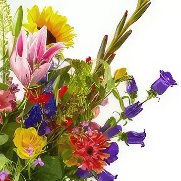 Vanlose flowers  -  Bouquet Full in Bloom Flower Bouquet/Arrangement