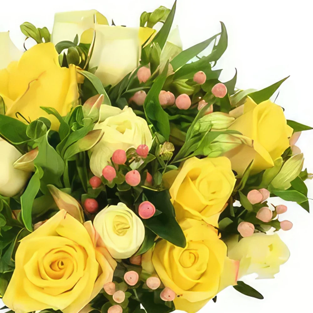 Μπράντφορντ λουλούδια- Χρυσή ηλιοφάνεια Μπουκέτο/ρύθμιση λουλουδιών