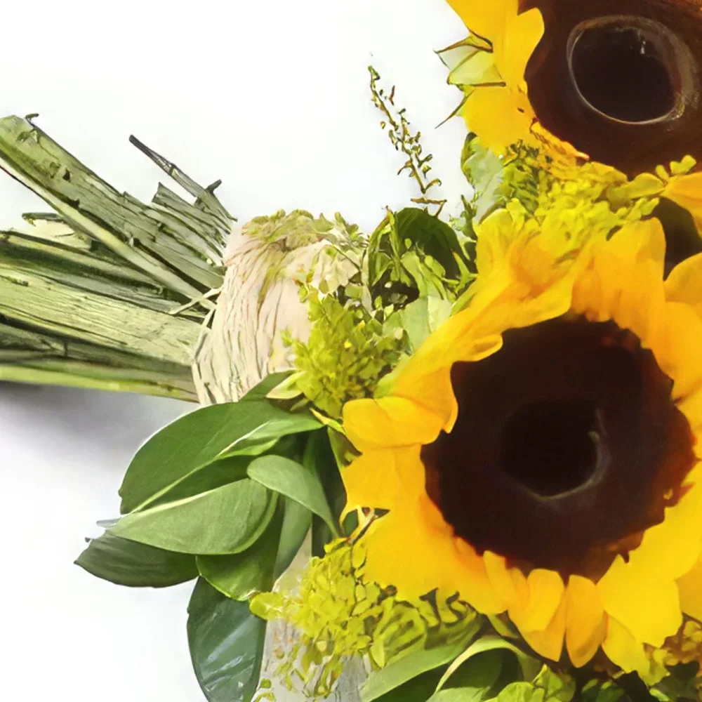 Белу-Оризонти цветы- Букет подсолнухов Цветочный букет/композиция