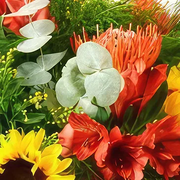 Ibiza flowers  -  SunShine Flower Bouquet/Arrangement