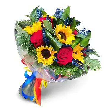 fleuriste fleurs de Niu Blau- Touche mixte Bouquet/Arrangement floral