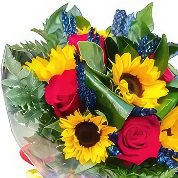 fleuriste fleurs de Niu Blau- Touche mixte Bouquet/Arrangement floral
