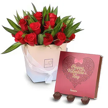 United Arab Emirates flowers  -  Heartfelt Symphony of Romance Flower Delivery