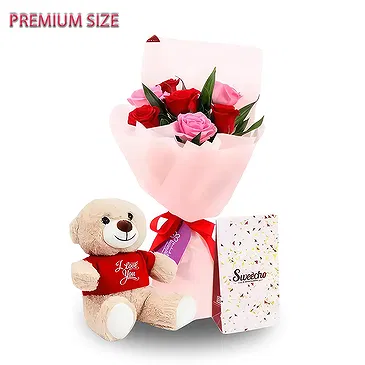 Garhoud flowers  -  Rosebud Charm Flower Bouquet/Arrangement