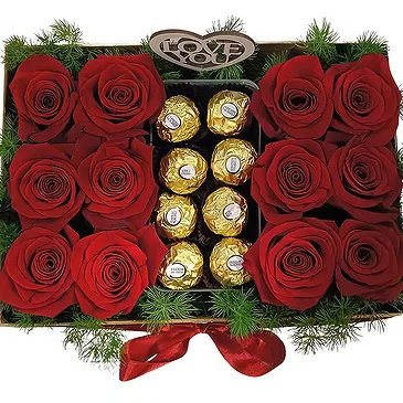 Portugal flowers  -  Sweet Valentine Flower Bouquet/Arrangement