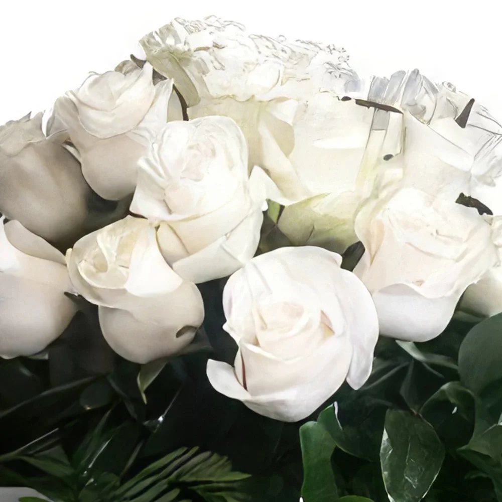 Portimao bloemen bloemist- Zachte condoleance Boeket/bloemstuk
