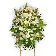 Lombok online Blomsterhandler - Blandede blomsterkrans Buket