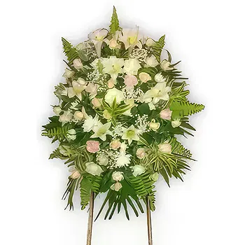 Semarang blomster- Blandede blomsterkrans Blomst Levering