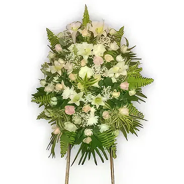 ดอกไม้ จาการ์ตา - พวงหรีดดอกไม้รวม ช่อดอกไม้/การจัดวางดอกไม้