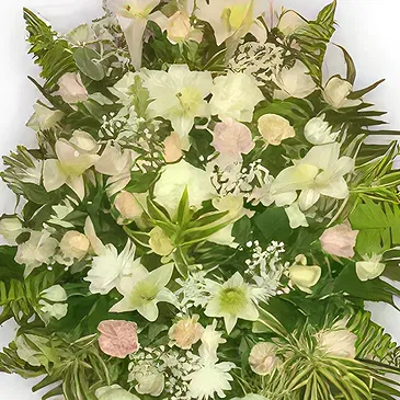 ดอกไม้ จาการ์ตา - พวงหรีดดอกไม้รวม ช่อดอกไม้/การจัดวางดอกไม้