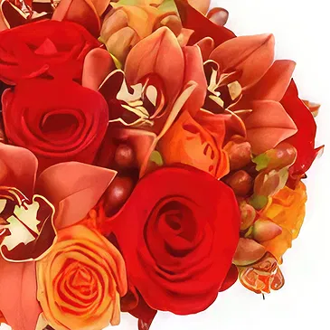 Cabo Balanco blommor- Höst Romantik Bukett/blomsterarrangemang