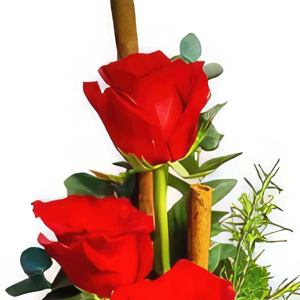 Portimao Blumen Florist- Glückliches Mädchen Bouquet/Blumenschmuck