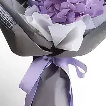 Garhoud flowers  -  The Purple Art Flower Bouquet/Arrangement