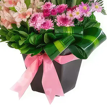 San Jose Santiago flowers  -  Pink present Flower Bouquet/Arrangement