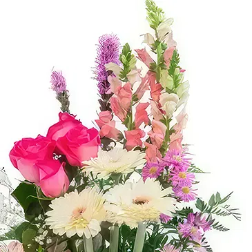 San Jose Santiago flowers  -  Pink present Flower Bouquet/Arrangement
