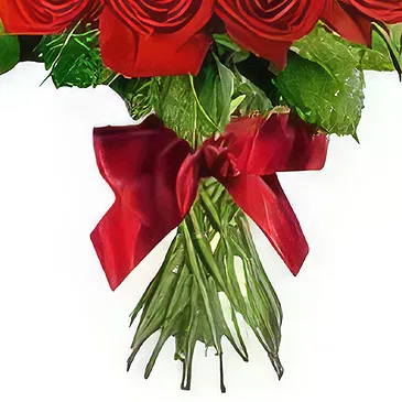 Sitrah blommor- 12 röda rosor Bukett/blomsterarrangemang