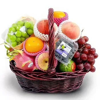 Buangkok flowers  -  Traditional Basket Flower Delivery