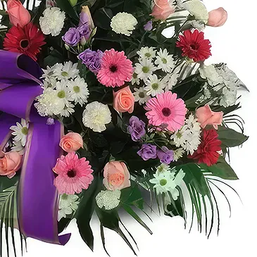 Cala Llonga flowers  -  Tranquil Farewells Flower Bouquet/Arrangement