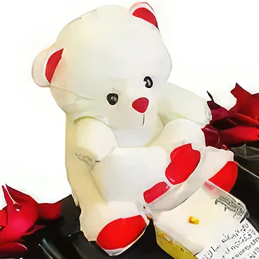Ad Dilam blomster- Teddy & Roses Blomsterarrangementer bukett
