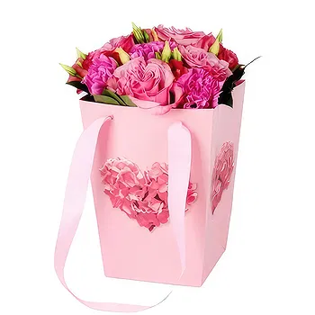 Madrid flowers  -  Decorative Bag i Flower Delivery