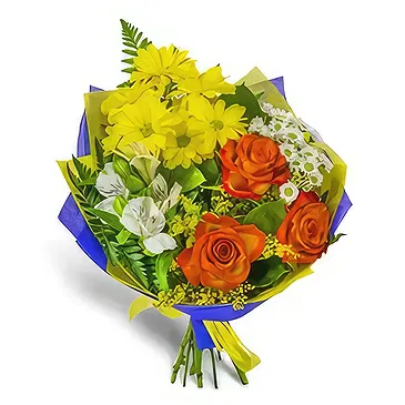 Biser blomster- Friske farger Blomsterarrangementer bukett