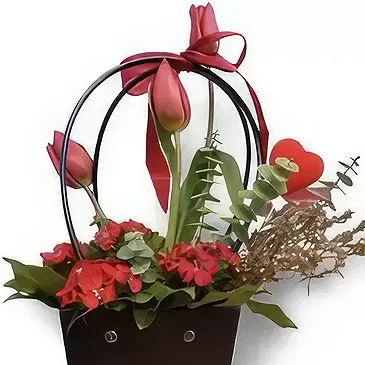 Adma flowers  -  For the Big Love Flower Bouquet/Arrangement