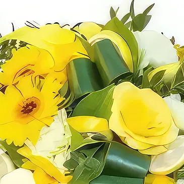 Le Precheur flowers  -  Unexpected round bouquet Flower Bouquet/Arrangement