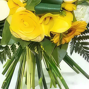 Le Precheur flowers  -  Unexpected round bouquet Flower Bouquet/Arrangement
