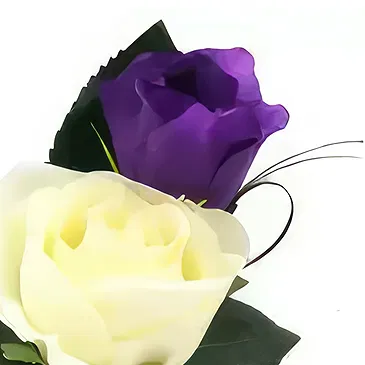 Cabo Balanco blommor- Double Rose knapphål Bukett/blomsterarrangemang